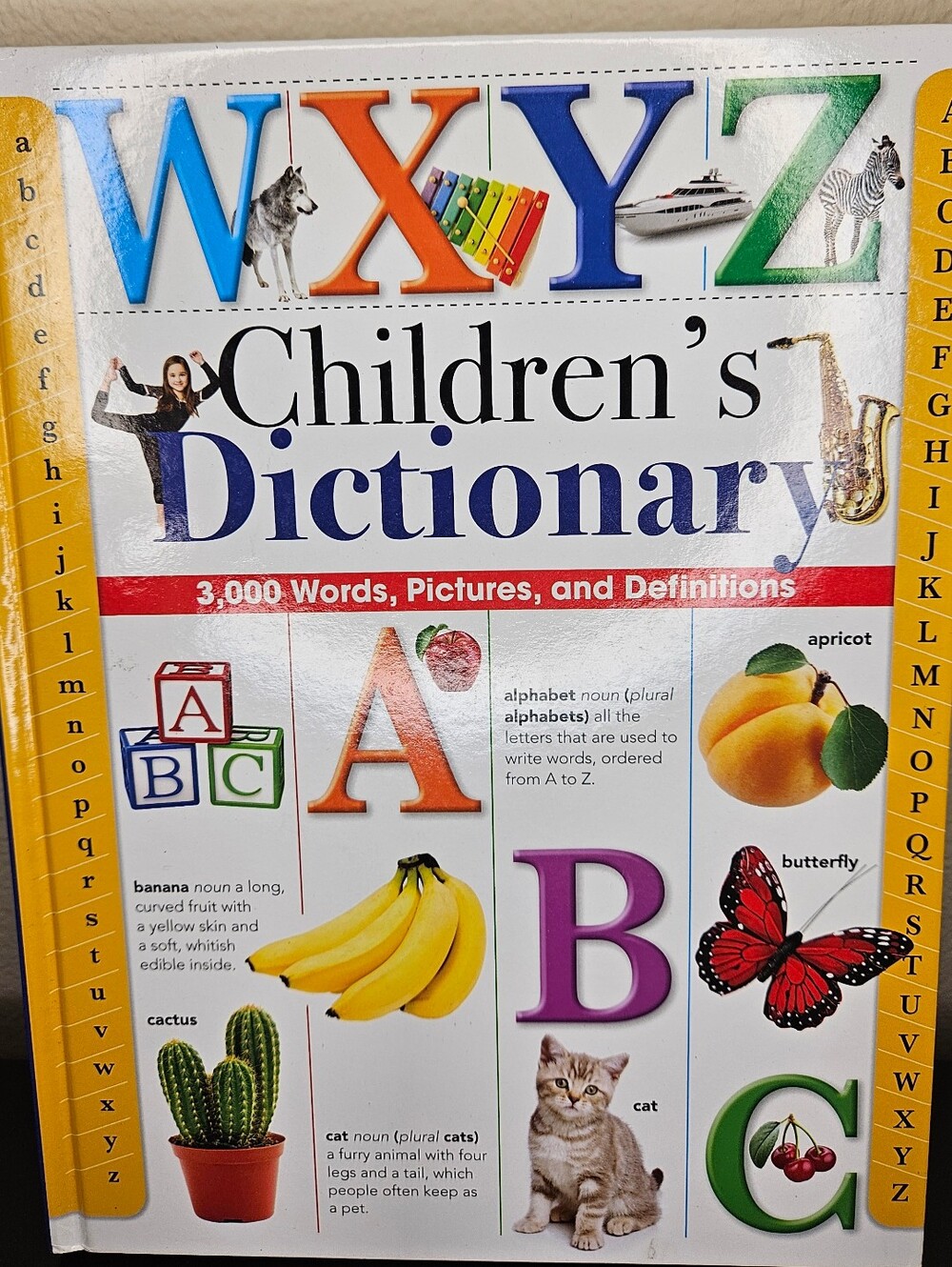 Children’s Dictionary Hardcover Book NEW 3,000 Words, Pictures & Definitions
